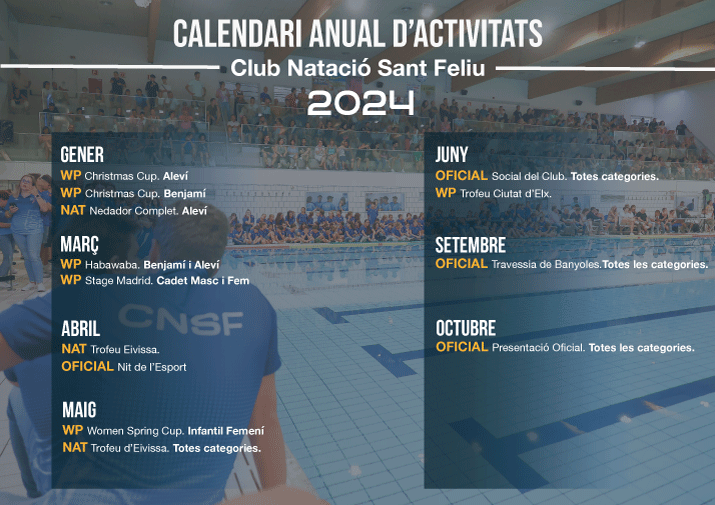 Calendari d'stages especials